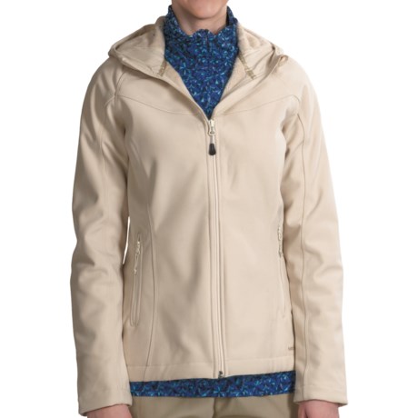 65%OFF 女性のソフトシェルジャケット メレルレインソフトシェルジャケット - （女性用）フード付き Merrell Layne Soft Shell Jacket - Hooded (For Women)